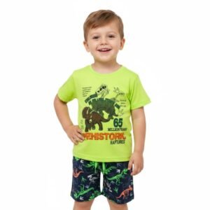 Conjunto Menino Prehistoric Reptures Tamanho 1